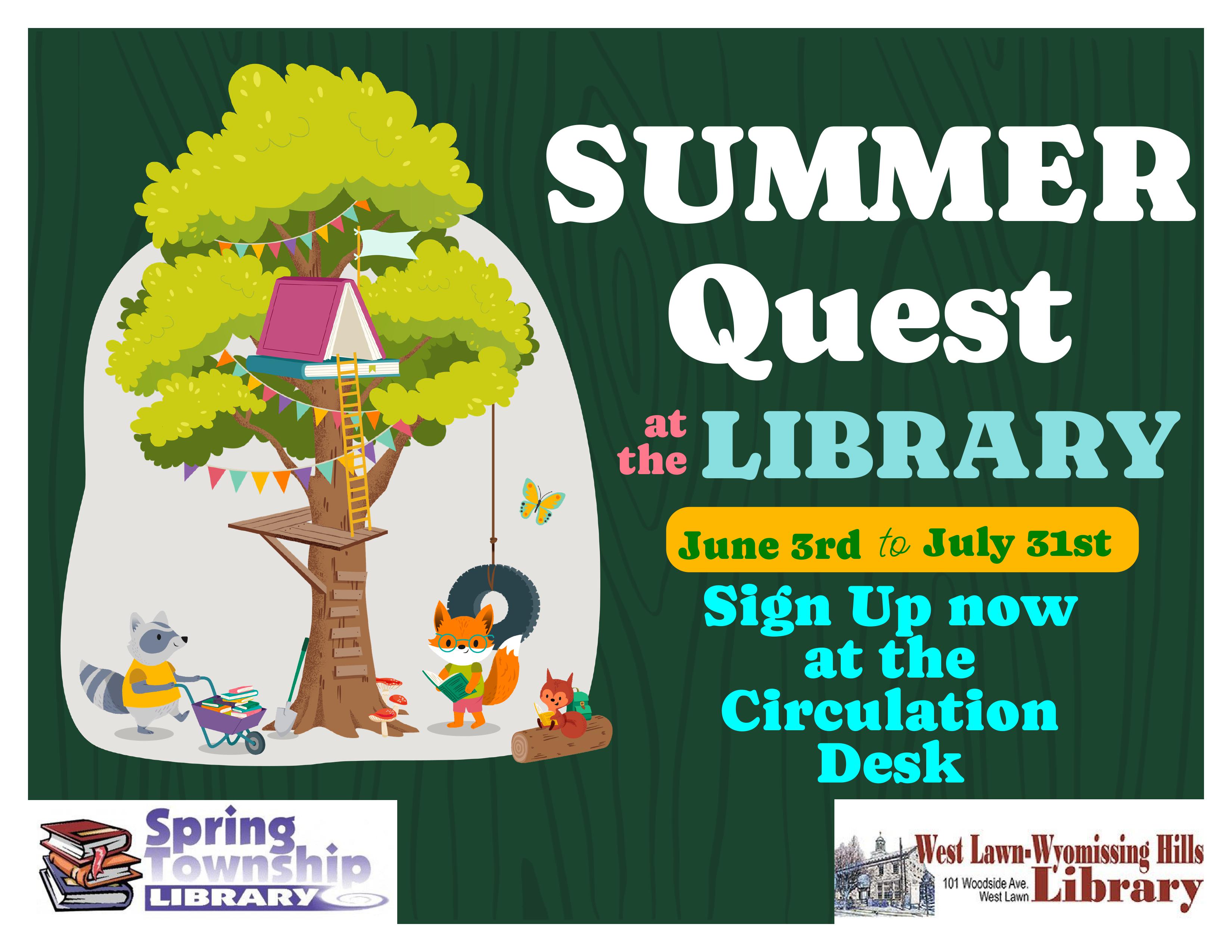  Summer Quest at the Library