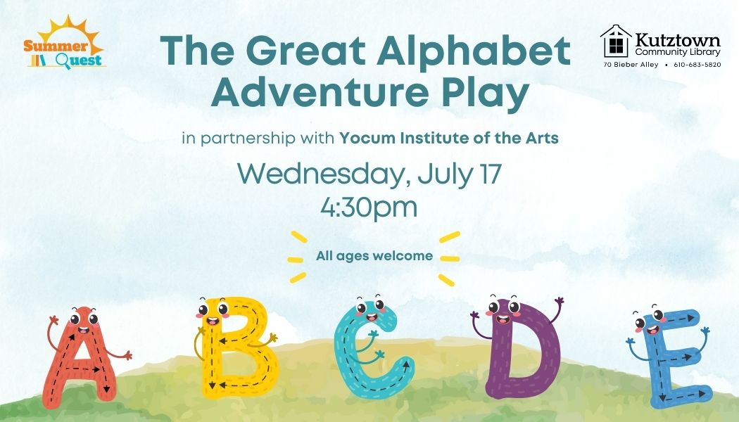 Join us for the play on Wednesday, July 17.