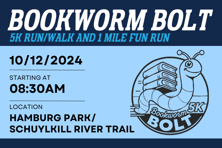 Bookworm Bolt 5K Run/Walk