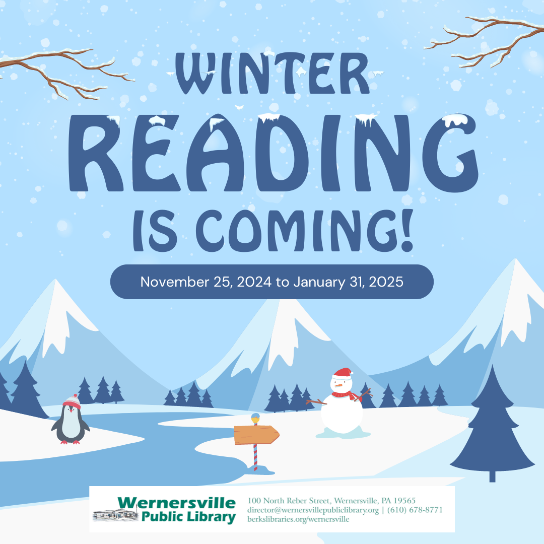 winter reading flyer