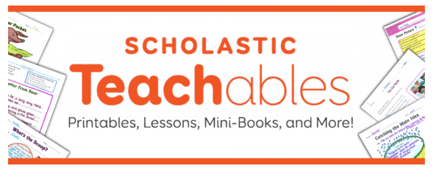 Scholastic Teachables Reading Library Page