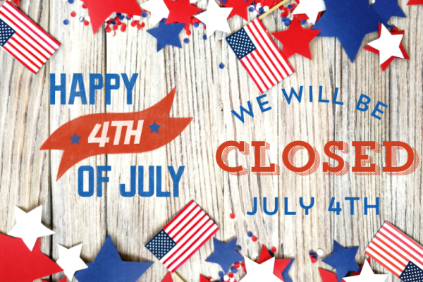 closed 4th of july