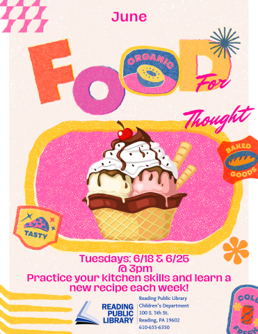 Food for Thought Tuesdays at 3:00