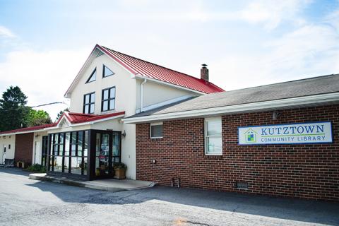 Picture of the Kutztown Community Library at 70 Bieber Alley.