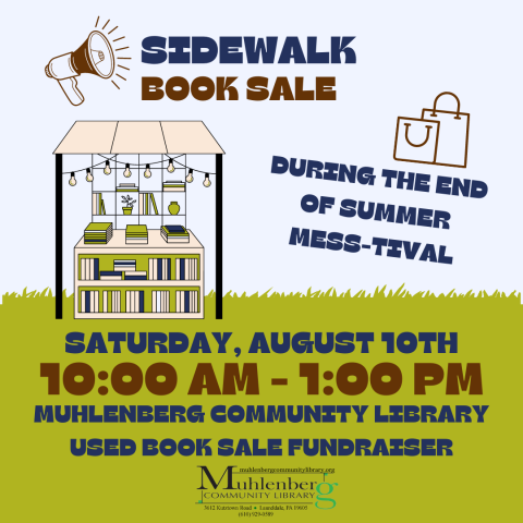 Sidewalk book sale