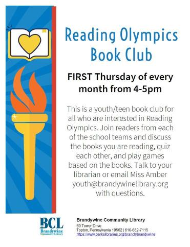 Reading Olympics Book Club