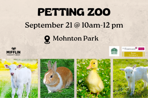 Petting Zoo Sept.21st 2024