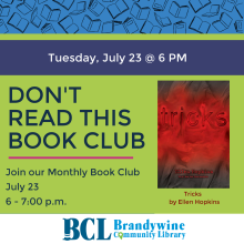 Don't Read this Book Club - July