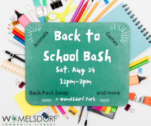 Back to School Bash graphic