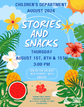 Stories and Snacks on Thursdays at 3:00