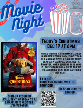 Teddy Christms flyer